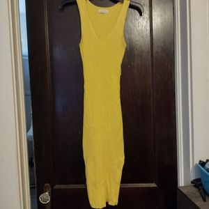 Yellow dress